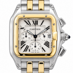 Cartier Roadster XL 43X48 W62027Z1 Two-Tone Watch